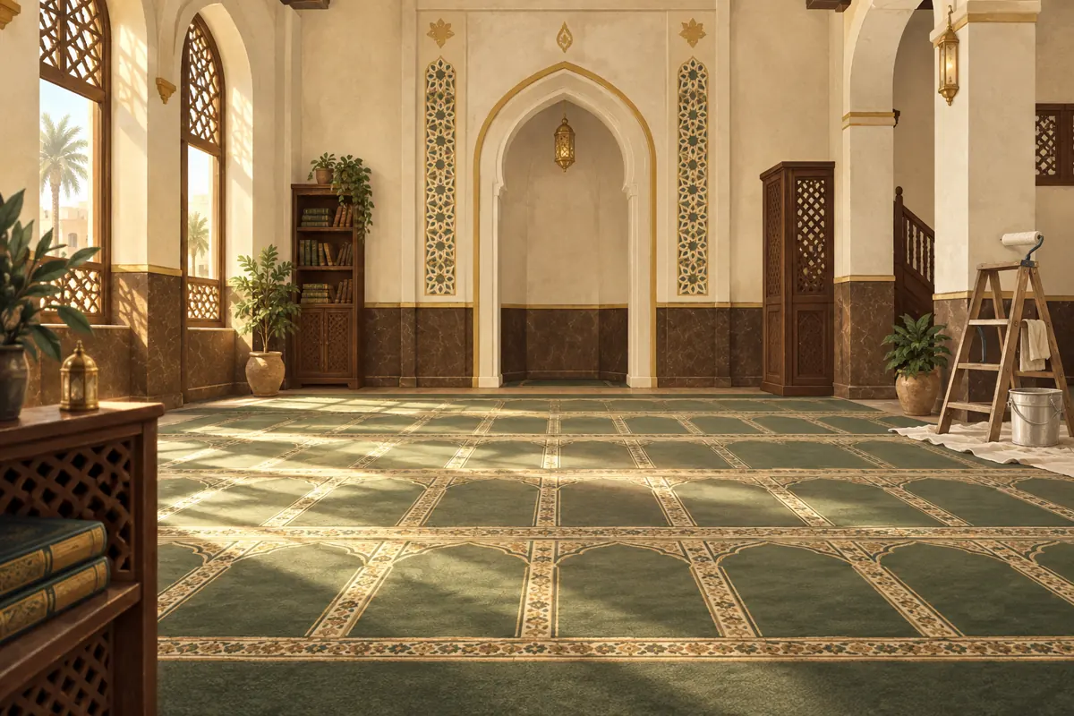 Illustration: Mosque Renovation